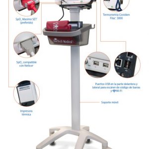 El monitor de Signos vitales CT50 – Valor  con IVA